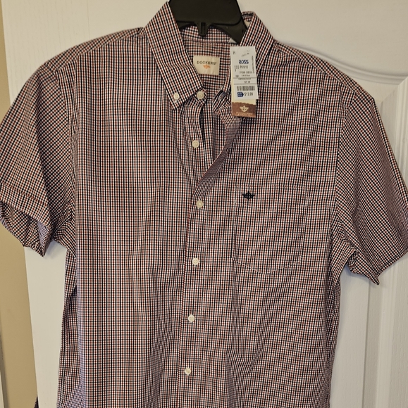NWT Lot of Large (7) Slim Fit Male Short Sleeve Shirts - Picture 9 of 16